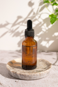 mugwort serum bottle