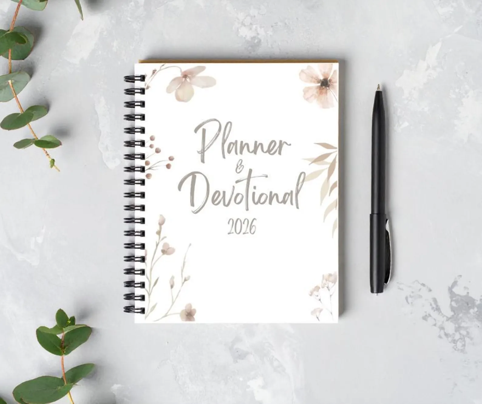 Christian Calendar Planner + Devotional